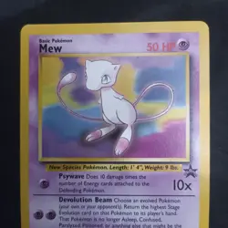 Mew #8_ Black Star Promo_ English_ Pokemon_ Wizards of The Coast - Image 2