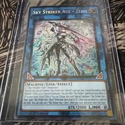 Yu-Gi-Oh Sky Striker Ace = Zero DUAD-EN049 Duelist's Advance Secret Rare - Image 1