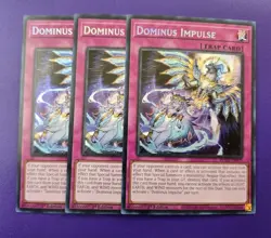 x3 Dominus Impulse Secret 1st ROTA-EN079 LP/MP Yugioh - Image 1