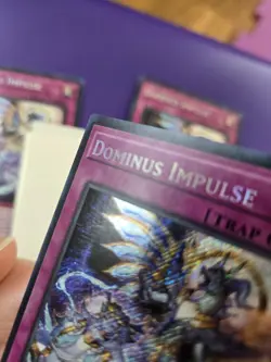 x3 Dominus Impulse Secret 1st ROTA-EN079 LP/MP Yugioh - Image 4