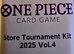 One Piece TCG Card Game Store Tournament Kit 2025 Vol 4 English - New Sealed - Image 2