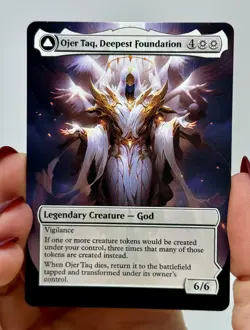 Ojer Taq, Deepest Foundation Proxy Card with Custom designed art - Image 1