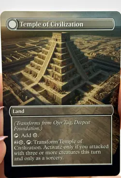 Ojer Taq, Deepest Foundation Proxy Card with Custom designed art - Image 4