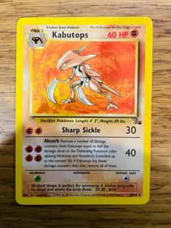 Kabutops (24/62) Non Holo Fossil Set Rare Pokemon Card! FAST & FREE P&P! - Image 4
