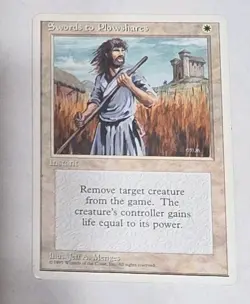 Swords to Plowshares - 4th Edition (Magic The Gathering Card) LP - Image 1