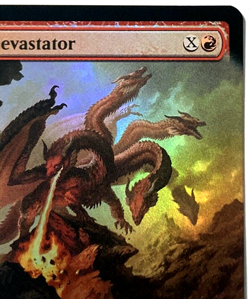 MTG Shivan Devastator Dominaria United 410 EXTENDED ART FOIL Mythic, Pack Fresh! - Image 4