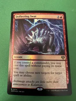 Deflecting Swat 214 Foil - MTG CMM - M/NM Unplayed FAST2SHIP!! - Image 1