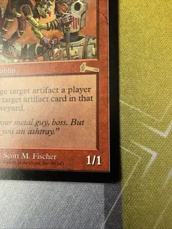 Goblin Welder #80/143 - Urza's Legacy Magic The Gathering - Vintage WOTC 1999 - Image 5