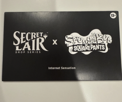 MTG Secret Lair x SpongeBob SquarePants Internet Sensation Non Foil Sealed - Image 2