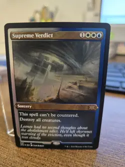 Supreme Verdict (Foil Etched) Double Masters 2022 Foil - Image 1