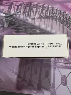 MTG Secret Lair x Warhammer Age of Sigmar Traditional FOIL Edition SEALED NEW - Image 1