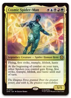 Cosmic Spider-Man #127 (Foil) (NM) Spider-Man SPM Magic MTG - Image 1