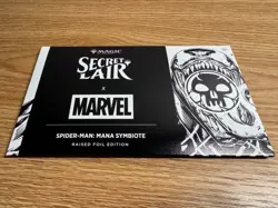 Secret Lair - Marvel's Spider-Man: Mana Symbiote - 10 Raised Foil Lands (Sealed) - Image 1