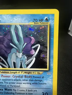 Suicune 1st Edition Holo | 14/64 Neo Revelation | Pokemon EXCELLENT/NM 💧 - Image 5