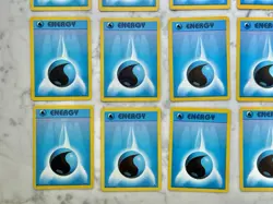 Pokemon Base Unlimited Water Energy Cards 1999 - Lot Of 27 - Image 5