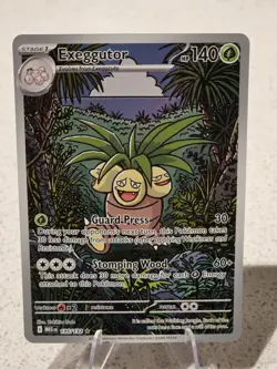 Exeggutor Pokemon 135/132 Illustration Rare ME01: Mega Evolution NM - Image 1