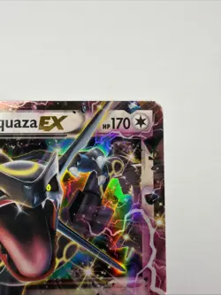 Damaged Rayquaza EX - XY69 - Shiny Rayquaza EX Box Promo - Holo Pokemon XY Promo - Image 2