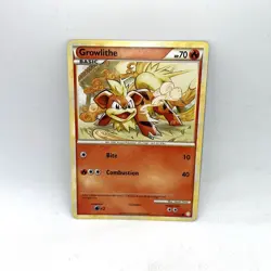 Growlithe 65/123 HeartGold & SoulSilver Base Set 2010 English Pokemon TCG Card - Image 1