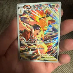 Ethans Typhlosion Illustration Rare Sv10: Destined Rivals 190/182 Pokemon - Image 1