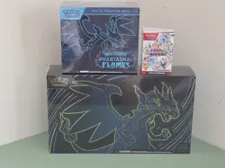 Pokemon Lot: Prismatic Evo Booster Bundle, Phantasmal Charizard UPC, PF ETB - Image 1