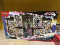 Pokemon Scarlet & Violet Prismatic Evolutions Premium Figure Box Lots of 5 - Image 1