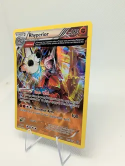 Rhyperior Omega 77/160 Pokemon TCG XY Primal Clash Holo Rare - Image 2