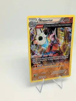 Rhyperior Omega 77/160 Pokemon TCG XY Primal Clash Holo Rare - Image 3