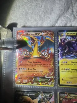 2014 Pokemon XY Black Star Promo Holo Charizard-EX card, number XY17 - Image 1