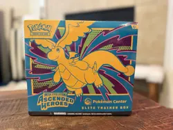 Ascended Heroes Pokemon Center ETB Elite Trainer Box ❗Small Rip❗Ships ASAP - Image 1
