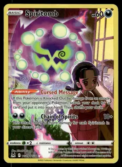Pokemon TCG SWSH11: Lost Origin Trainer Gallery #TG09/TG30 Spiritomb MP - Image 1