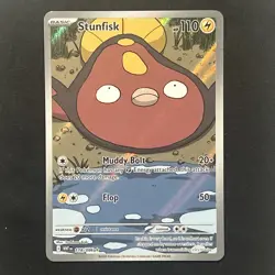 Pokemon TCG: Stunfisk 118/086 Sv: White Flare IR NM ✅ - Image 1