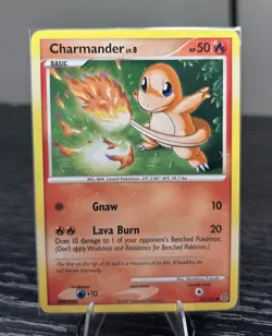 2007 Pokemon Diamond & Pearl Secret Wonders Charmander #82/132 - Image 1