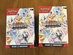 Pokemon TCG: Prismatic Evolutions Booster Bundles X2 (unsealed) - Image 2