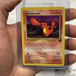 Charmander 50/82 Team Rocket 1999 Pokemon Card NM/MT Common Vintage Pokemon WOTC - Image 1