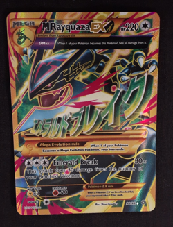 RAYQUAZA EX 2015 POKEMON XY ANCIENT ORIGINS #98 FULL ART/M RAYQUAZA EX - Image 1