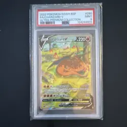 Pokemon Charizard V SWSH260 Full Art Holo Promo SWSH Sword & Shield PSA 9 - Image 1