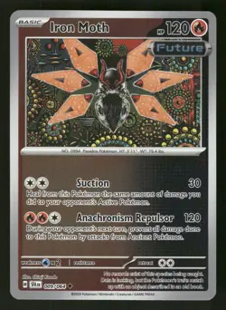 Iron Moth 009/064 Uncommon,Reverse Holo Pokemon SV: Shrouded Fable - Image 1