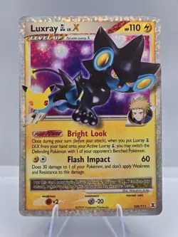 Luxray GL LV.X 109/111 Celebrations: Classic Collection Pokemon NM - Image 1