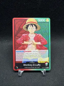 One Piece Card Game Romance Dawn OP01-003 Monkey D Luffy Leader - Image 1