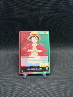 One Piece Card Game Romance Dawn OP01-003 Monkey D Luffy Leader - Image 2