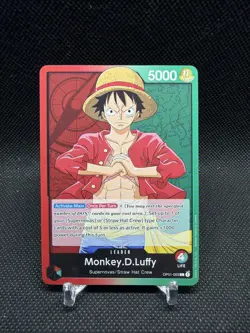 One Piece Card Game Romance Dawn OP01-003 Monkey D Luffy Leader - Image 3