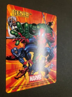 2003 Marvel Genio Card Great Hammerhead Shark #108 Pack Fresh! - Image 3
