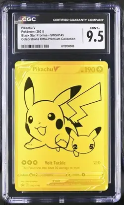Pikachu V SWSH145 SWSH: Sword & Shield Promo Cards Holo - Image 1