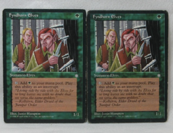 FYNDHORN ELVES X2 MAGIC THE GATHERING ICE AGE 1995 MTG Trading Card #625 - Image 1