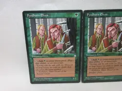 FYNDHORN ELVES X2 MAGIC THE GATHERING ICE AGE 1995 MTG Trading Card #625 - Image 3