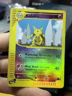 Kadabra 69/144 Skyridge 2003 Reverse Holo e-Series Pokemon Card TCG - Image 3