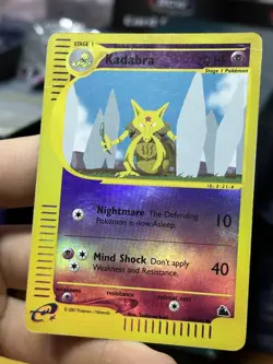 Kadabra 69/144 Skyridge 2003 Reverse Holo e-Series Pokemon Card TCG - Image 4