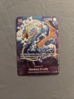 One Piece Monkey D. Luffy P-099 Promo Pack Four Emperors Card - Image 5