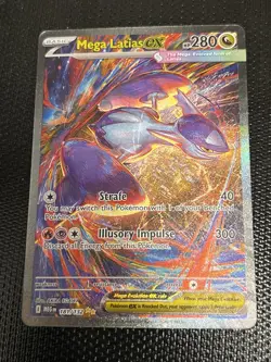 Mega Latias EX 181/132 - Mega Evolution Pokemon Card (Near mint) - Image 1