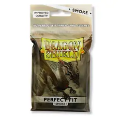 Dragon Shield Perfect Fit Smoke Inner Card Sleeves Standard 100ct - Image 3